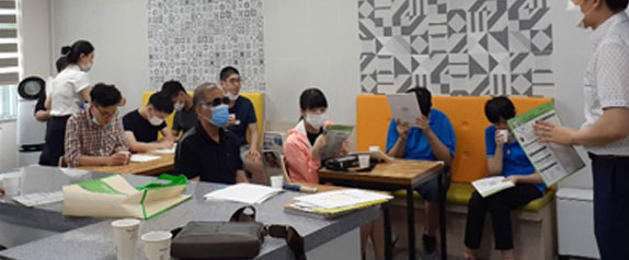 장애학생 대상 '함께 준비하는 대입' 모습 1